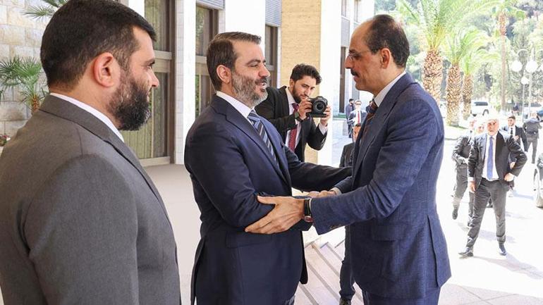 MİT Başkanı Kalın, Şara ve heyetiyle görüştü 2 mit baskani kalin sara ve heyetiyle gorustu 0 SEdtc96A