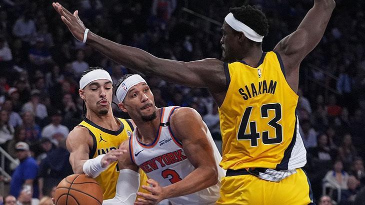 NBA'de Pacers, Knicks'i devirdi! Seride 2-0 öne geçti 1 nbade pacers knicksi devirdi seride 2 0 one gecti