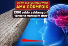 orhun yazitlarinda vardi fakat gormedik 1300 yildir saklaniyor turkun super zihni YTzVPpWY