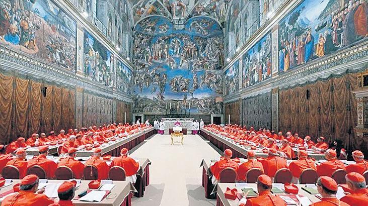 Papa seçildi Sistine Şapeli açılıyor 1 papa secildi sistine sapeli aciliyor