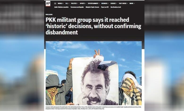 PKK kongresi dünya basınında geniş yer buldu 1 pkk kongresi dunya basininda genis yer buldu KdaArzMW