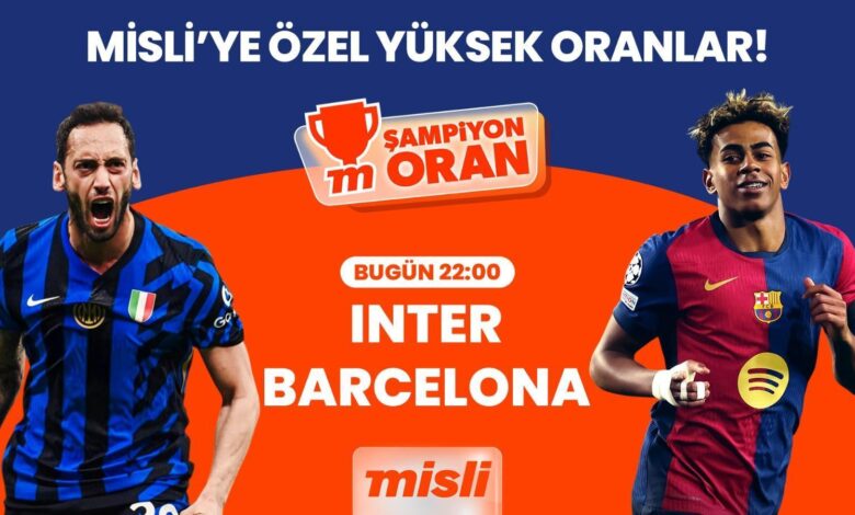 Şampiyonlar Ligi’nde Birinci Finalist Aşikâr Oluyor… Inter – Barcelona çabası Şampiyon Oranlar ile Misli’de! 1 sampiyonlar liginde birinci finalist asik r oluyor inter barcelona cabasi sampiyon oranlar ile mislide cRArH1Tr