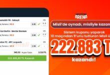 sistem kuponu oynadi 10 macindan 9unu bilerek 222883 tl kazandi KhqKUTjd