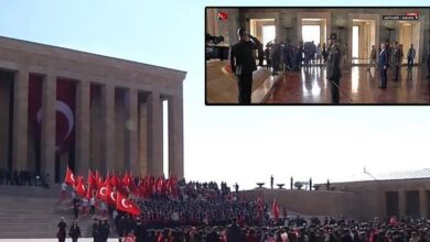 son dakika 19 mayis coskusu artarak suruyor birinci merasim anitkabirde sZbzNibK