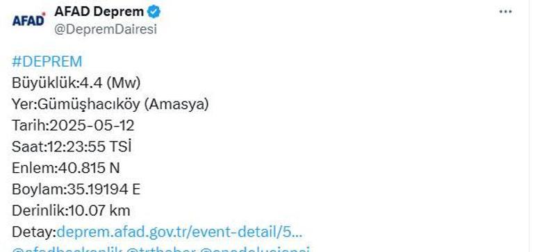 Son dakika... Amasya'da peş peşe depremler! 2 son dakika amasyada pes pese depremler 0 iZ8ybqyK