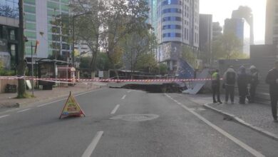 son dakika istanbulda yolda cokme EaeePFxA