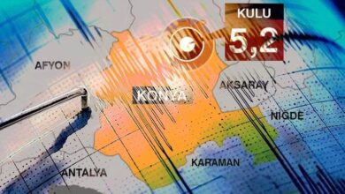 son dakika konyada 52 buyuklugunde deprem ankara ve etraf vilayetlerden de hissedildi ZdB2TtPX