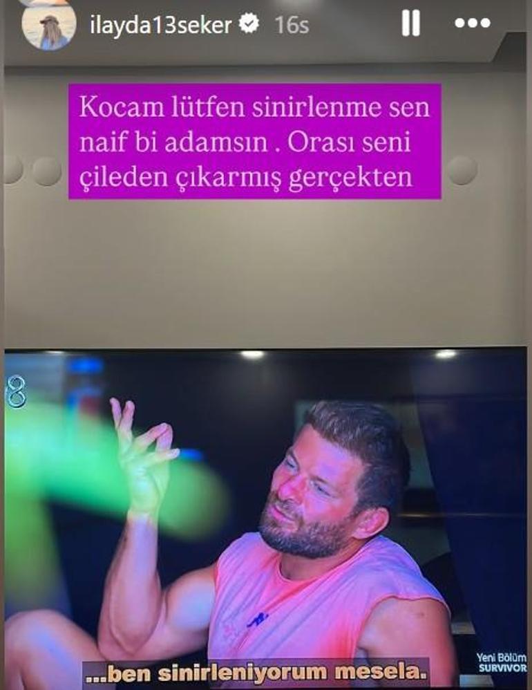 Survivor İsmail Balaban'ın karnı burnunda eşi aşka geldi! 'Maşallah bir tanem' 4 survivor ismail balabanin karni burnunda esi aska geldi masallah bir tanem 2 y6Y8AKOJ