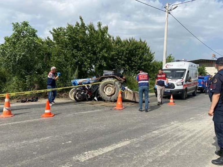 Traktörle motosiklet çarpıştı! 3 kişi hayatını kaybetti: Sıla kalk ölme 4 traktorle motosiklet carpisti 3 kisi hayatini kaybetti sila kalk olme 2