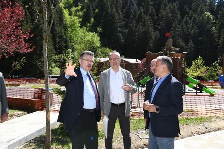 Uzungöl'de ağır trafiğe otopark ve ring sistemi uygulaması 3 uzungolde agir trafige otopark ve ring sistemi uygulamasi 1