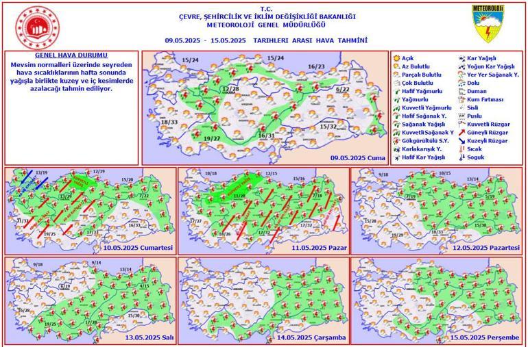 Yağışlı hava geri geliyor, sıcaklıklar düşüyor! İşte vilayet il beklenen hava durumu kestirimleri... 2 yagisli hava geri geliyor sicakliklar dusuyor iste vilayet il beklenen hava durumu kestirimleri 0