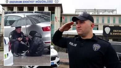 yarali ogrenciyi semsiye ile yagmurdan muhafazaya calisan polis o anlari anlatti QnWNHk2V