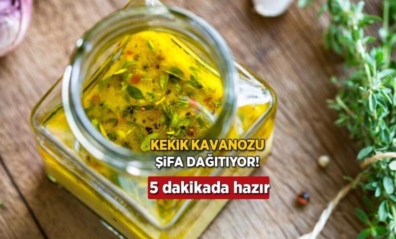Zeytinyağlı kekik kavanozu şifa dağıtıyor! Kahvaltının yıldızı, 5 dakikada hazır 1 zeytinyagli kekik kavanozu sifa dagitiyor kahvaltinin yildizi 5 dakikada hazir Sp87ETHx