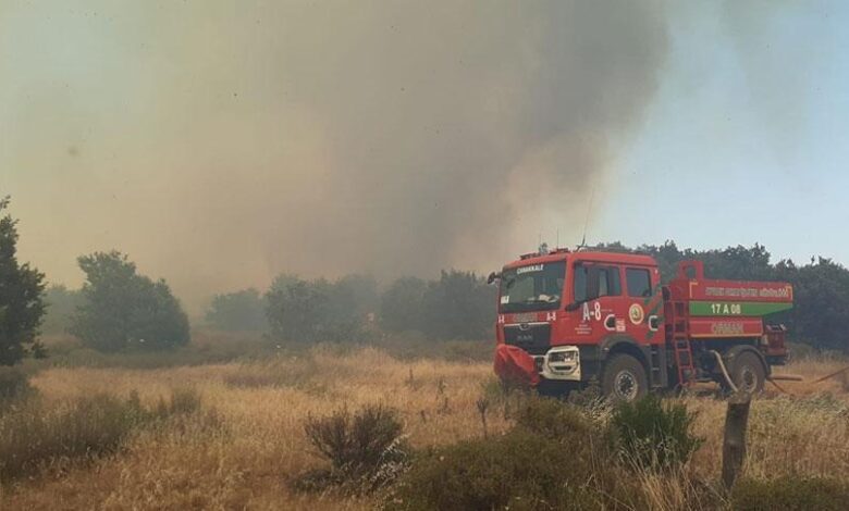 2 vilayette korkutan yangın! Müdahale başladı 1 2 vilayette korkutan yangin mudahale basladi iKsiYDde