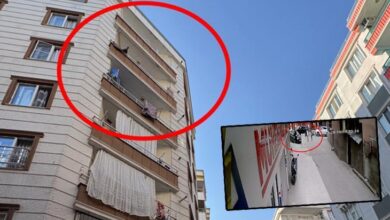 5inci kattan arabanin uzerine dustu o anlar anbean kaydedildi 6NYgyXOO