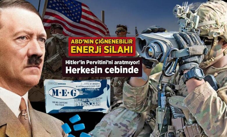 ABD'nin çiğnenebilir güç silahı! Hitler'in Pervitini'ni aratmıyor: Herkesin cebinde 1 abdnin cignenebilir guc silahi hitlerin pervitinini aratmiyor herkesin cebinde OR9urVHI