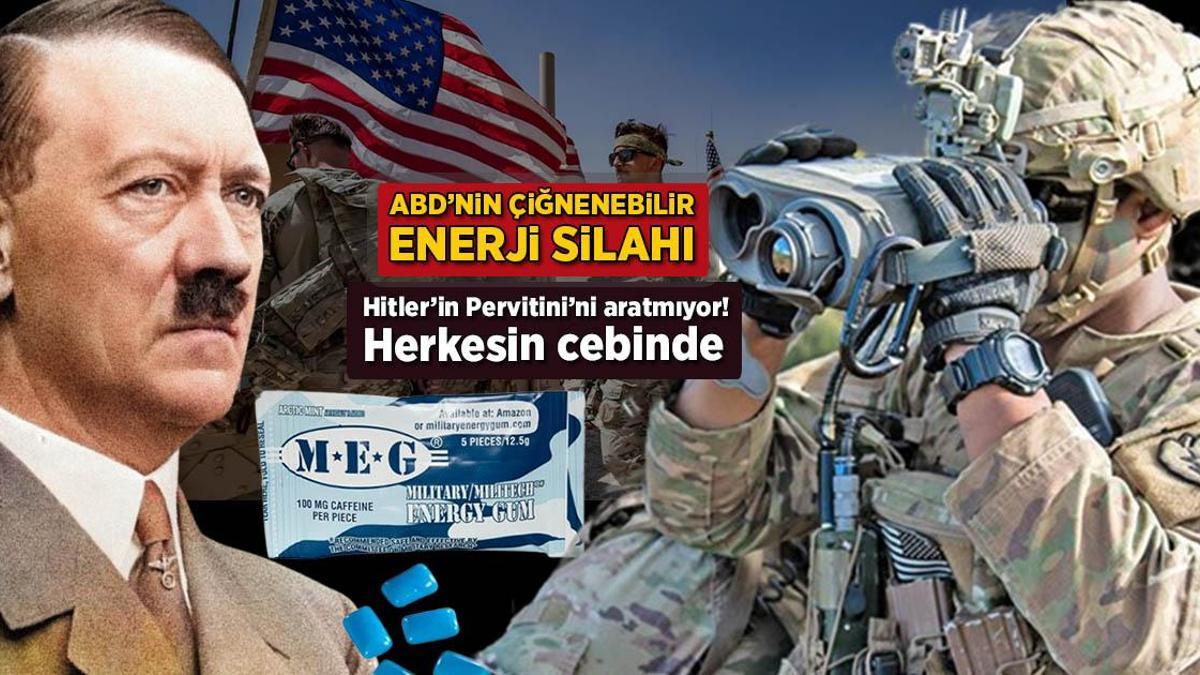 ABD’nin çiğnenebilir güç silahı! Hitler’in Pervitini’ni aratmıyor: Herkesin cebinde