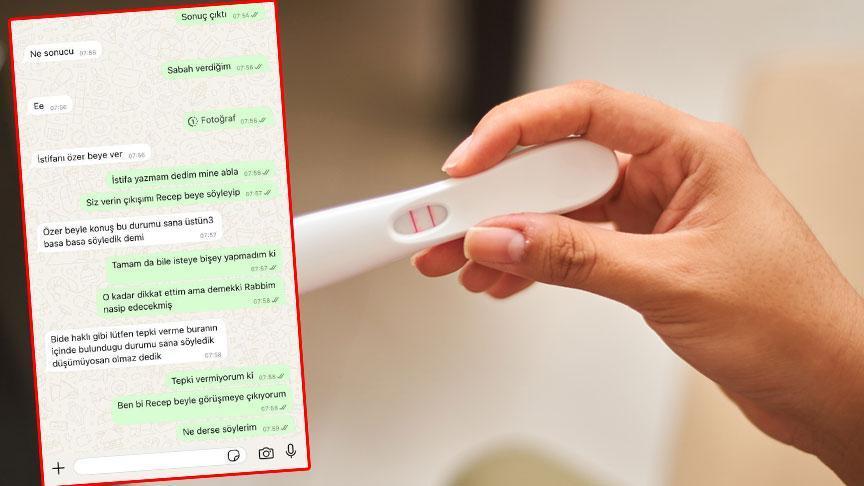 Anne olacağını öğrendiği gün çalıştığı iş yerinde hayatının şokunu yaşadı! ‘Neden gebe kaldın?’