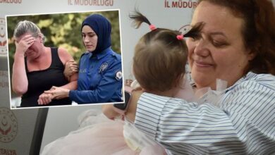 antalyada tuvalette bulunan bebek rus yetkililere teslim edildi V6TUOVxJ