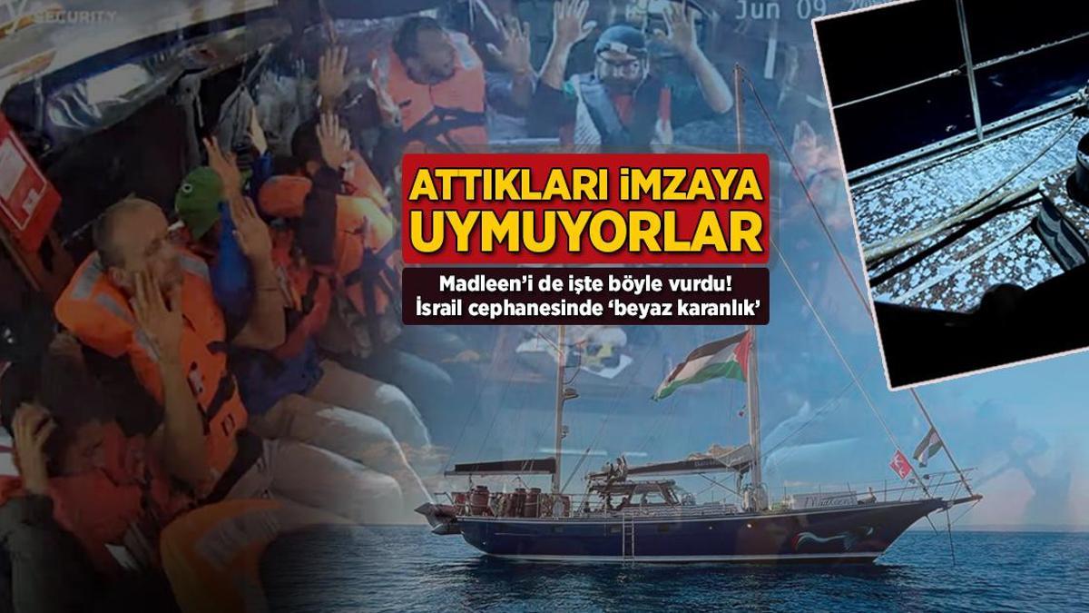 Attıkları imzaya uymuyorlar! Madleen’i de vurdu: İsrail cephanesinde ‘beyaz karanlık’