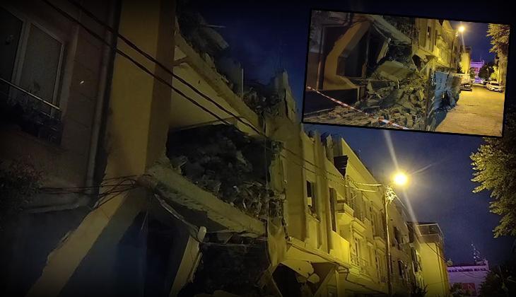 Avcılar'da 6 katlı binada kısmi çökme meydana geldi 1 avcilarda 6 katli binada kismi cokme meydana geldi