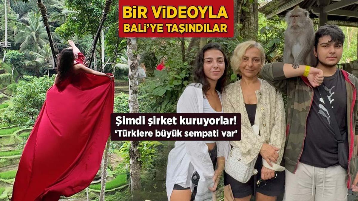 Bir görüntüyle Bali’ye taşındılar! Artık şirket kuruyorlar: ‘Türklere büyük sempati var’