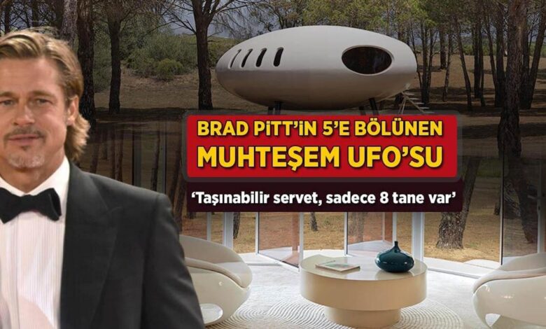 Brad Pitt'in 5'e bölünen süper UFO’su! 'Taşınabilir servet, yalnızca 8 tane var' 1 brad pittin 5e bolunen super ufosu tasinabilir servet yalnizca 8 tane var SjUvcVsB