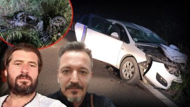 edirnede fec kaza araba ile motosiklet carpisti 2 meyyit TCfEzW6u