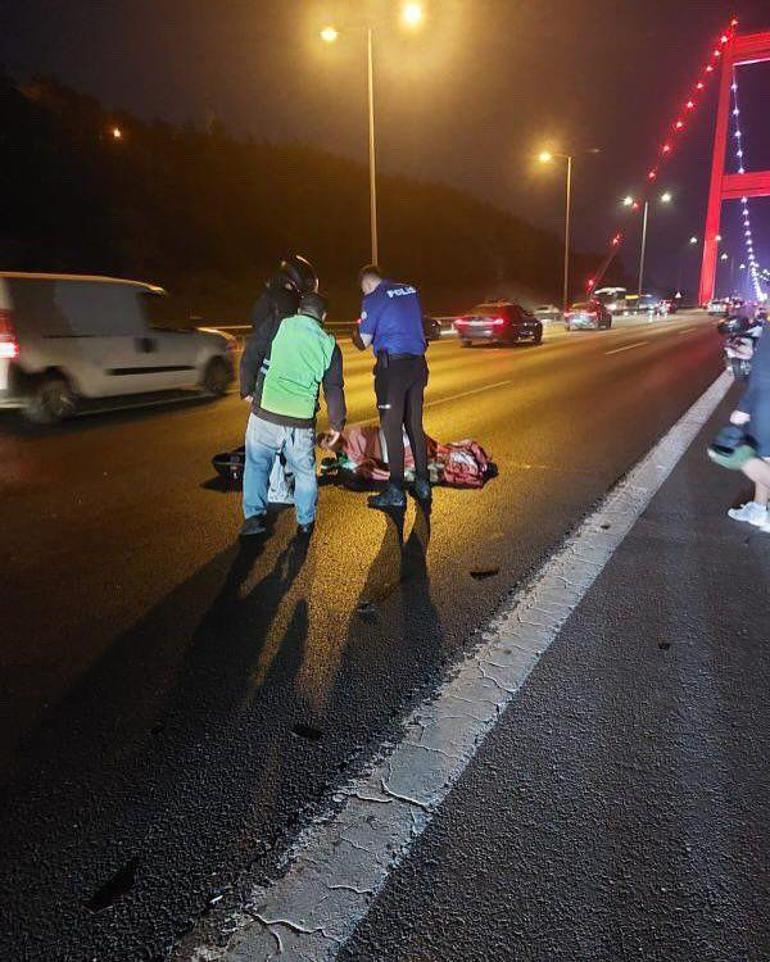 FSM Köprüsü'nde feci kaza: Akaryakıtı bitmiş araca çarpan motosiklet can aldı 3 fsm koprusunde feci kaza akaryakiti bitmis araca carpan motosiklet can aldi 1 KrGtdfuu