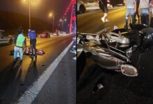fsm koprusunde feci kaza akaryakiti bitmis araca carpan motosiklet can aldi suNzdxs9