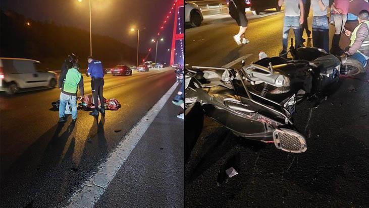 FSM Köprüsü'nde feci kaza: Akaryakıtı bitmiş araca çarpan motosiklet can aldı 1 fsm koprusunde feci kaza akaryakiti bitmis araca carpan motosiklet can aldi