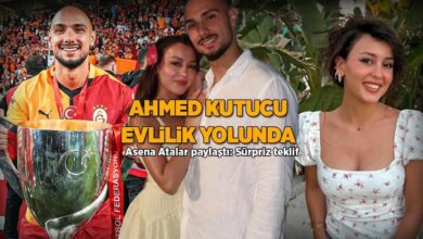 galatasayli futbolcu ahmed kutucu evlilik yolunda asena atalar paylasti surpriz teklif Wb8m92VV