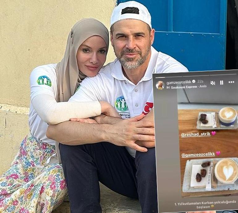Gamze Özçelik ve eşi Reshad Strik peş peşe paylaştı! '1. yıl kutlamaları başlasın' 4 gamze ozcelik ve esi reshad strik pes pese paylasti 1 yil kutlamalari baslasin 2 84uvfe7N