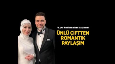 gamze ozcelik ve esi reshad strik pes pese paylasti 1 yil kutlamalari baslasin FZKxvD2B