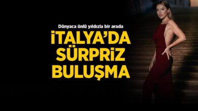 hadiseden italyada surpriz bulusma dunyaca unlu yildizla tipki karede Jk5rnEWN