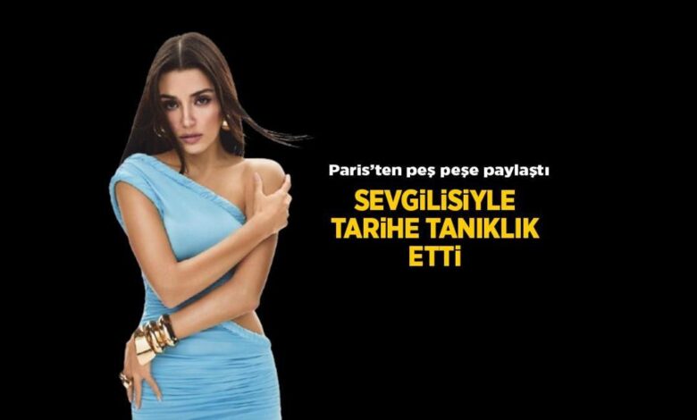 Hande Erçel ve sevgilisi Hakan Sabancı tarihe tanıklık etti! 1 hande ercel ve sevgilisi hakan sabanci tarihe taniklik etti zrG23Dlr