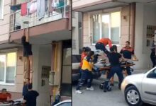 intihar ihbarinda bulundu takimlar ayrilacagi sirada sok atilim JW6A7aSD