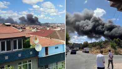 istanbulda korkutan yangin dumanlar bircok noktadan goruluyor x72bRh9j
