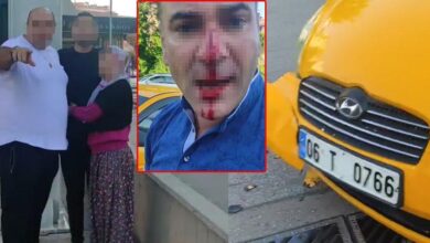 kaza sonrasi dehset baba ogul obur surucuyu darbetti qBwsGBNR