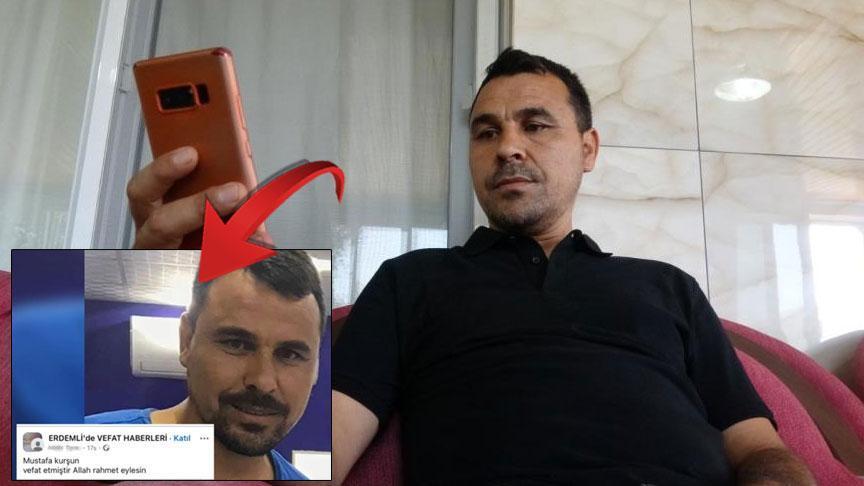 Kendi vefat ilanını görünce şok oldu! ‘Telefonum hiç susmadı’