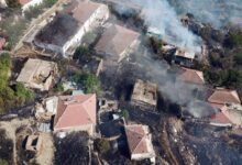 malatyada vakte karsi yaris otluk alanda cikan yangin konutlara sicradi aguf3tr6