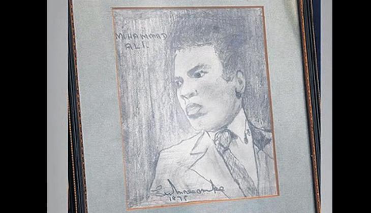 Muhammed Ali portresi satılıyor 1 muhammed ali portresi satiliyor