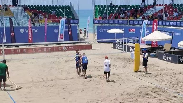 Plaj voleybolu heyecanı Alanya'da yaşanıyor! 2 plaj voleybolu heyecani alanyada yasaniyor 0