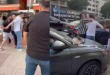 reaksiyon gosteren bayana bogazini keserim diyen sofor yakalandi C6Z1f8id