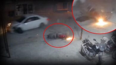serit ihlali yapan araba 2 motosiklete carpti 1 meyyit 3 yarali JcWQTYkI