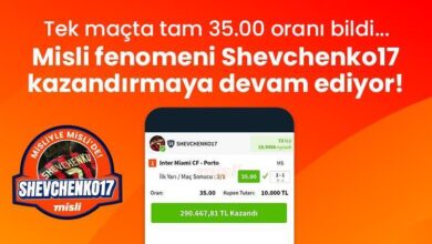 shevchenko17 iy ms iddialariyla kazandirmaya devam ediyor tek macta 3500 orani bildi 2wgirH4O