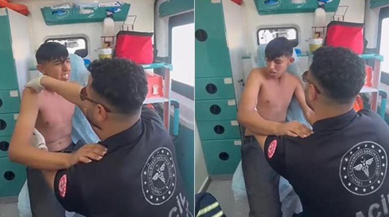 Sıhhat çalışanından sihirli dokunuş: Çıkan omuz saniyeler içinde yerine oturttu 3 sihhat calisanindan sihirli dokunus cikan omuz saniyeler icinde yerine oturttu 1