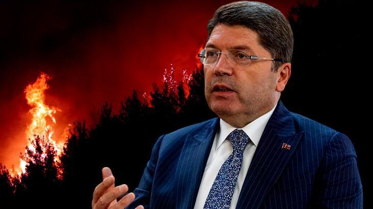 son dakika adalet bakani tunctan izmirdeki yanginlara ait aciklama 1 kisi gozaltina alindi za8e33MO