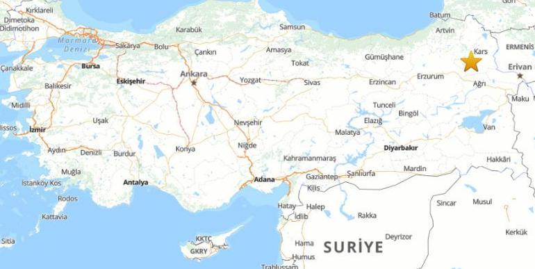 son dakika karsta 35 buyuklugunde korkutan deprem afad duyurdu 0 wmmmOPUH