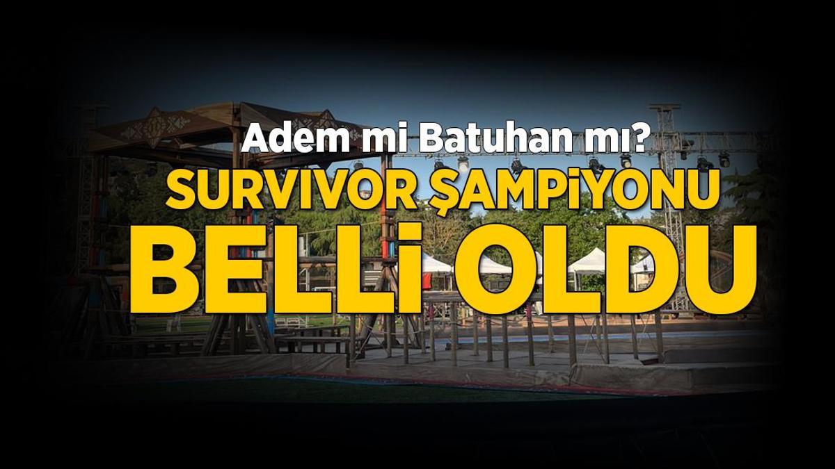 Survivor 2025 şampiyonu belirli oldu! Yiğit Poyraz’dan olay gönderme geldi